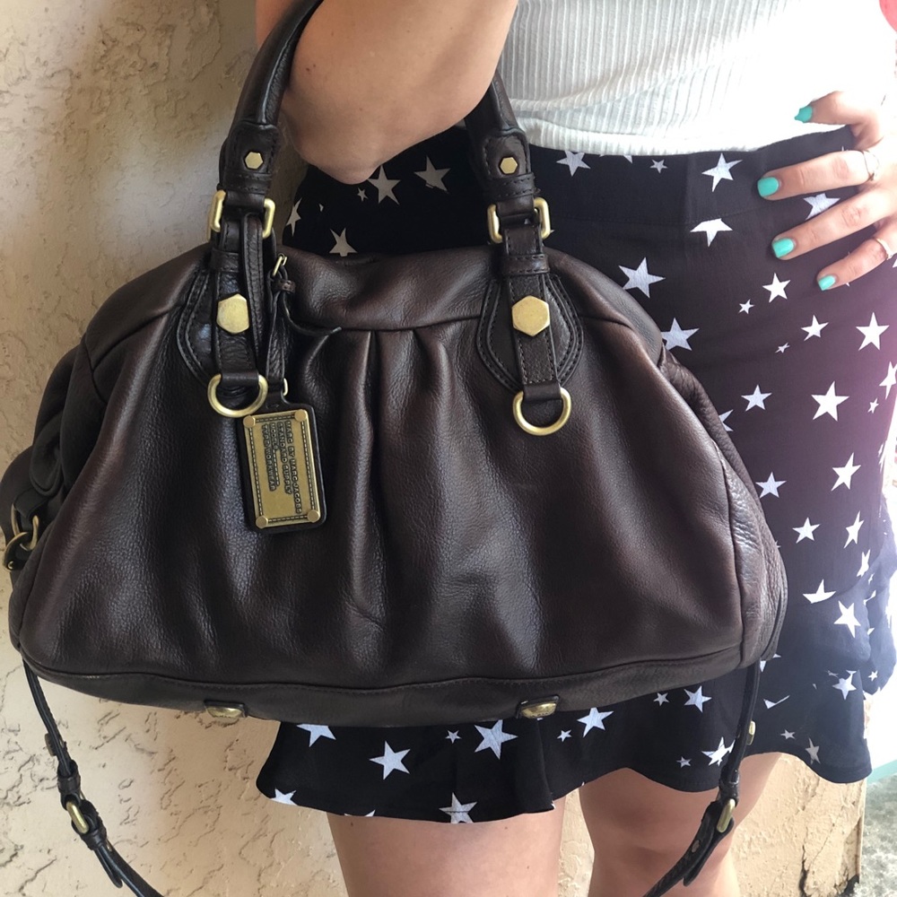 Marc Jacobs chocolate brown handbag